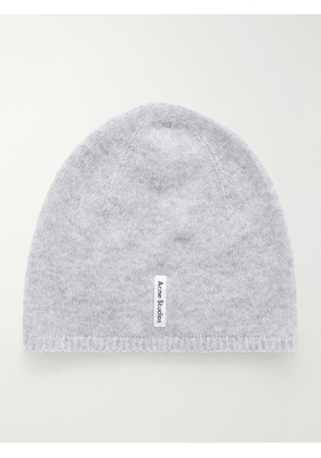 Acne Studios - Kassia Logo-Appliquéd Cashmere Beanie - Men - Gray