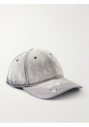 Our Legacy - Distressed Denim Cap - Men - Gray
