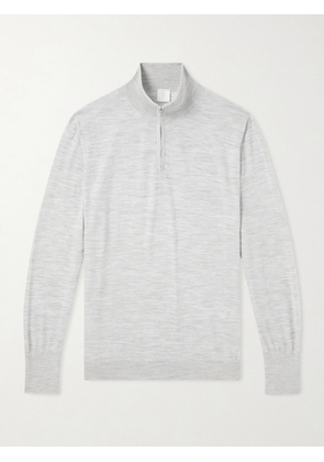 Eleventy - Wool Half-Zip Sweater - Men - Gray - S