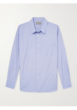Margaret Howell - Cotton-Poplin Shirt - Men - Blue - S