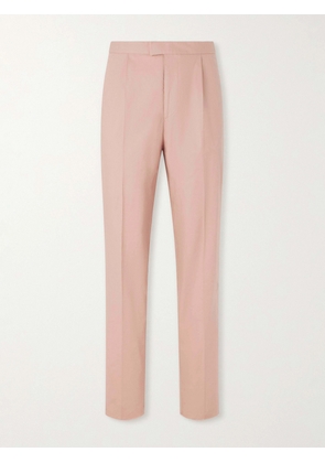 Favourbrook - Cooper Straight-Leg Linen Trousers - Men - Pink - UK/US 28