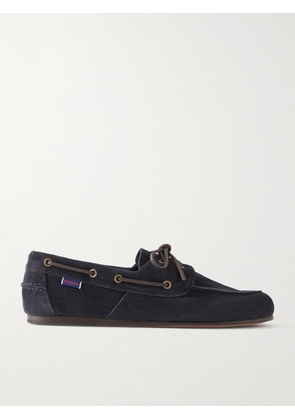 Sebago - Owen Suede Boat Shoes - Men - Blue - UK 6