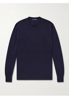 Thom Sweeney - Cashmere and Silk-Blend Sweater - Men - Blue - S