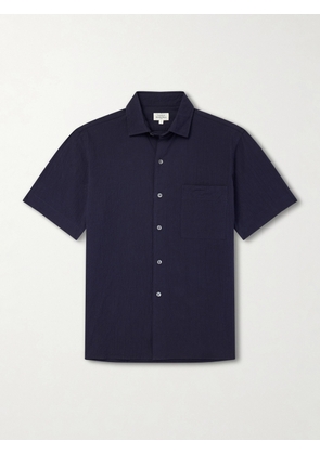 Hartford - Pedro Cotton-Blend Shirt - Men - Blue - S