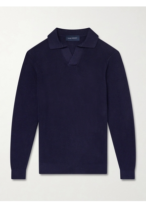 Thom Sweeney - Cotton Polo Sweater - Men - Blue - S