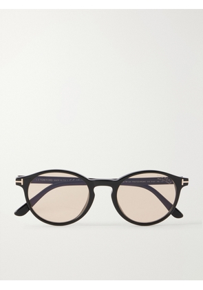 TOM FORD - Prescott Round-Frame Acetate Sunglasses - Men - Black