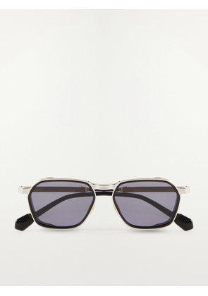 Jacques Marie Mage - Beckett D-Frame Gold-Tone and Acetate Sunglasses - Men - Gold