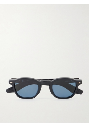 Jacques Marie Mage - Zephirin 47 Acetate Round-Frame Sunglasses - Men - Black