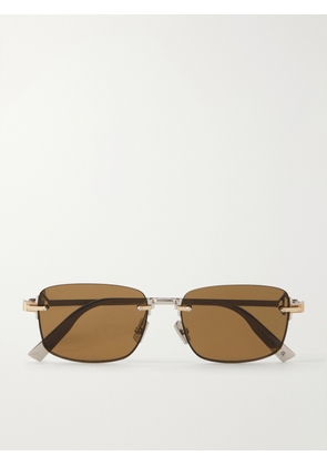 Dior Eyewear - Square-Frame Silver-Tone Sunglasses - Men - Gold