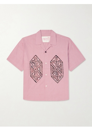 Kardo - Ronen Cotton Shirt - Men - Pink - S