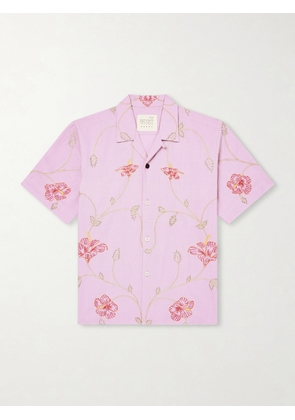 Kardo - Ronen Cotton Shirt - Men - Pink - S