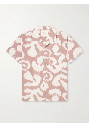 Kardo - Chintan Embroidered Cotton Shirt - Men - Brown - S