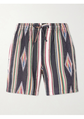 Kardo - Straight-Leg Cotton Drawstring Shorts - Men - Multi - S