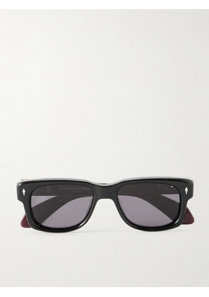 Jacques Marie Mage - Jeff Goldblum Fly In Bloodstone D-Frame Acetate Sunglasses - Men - Black