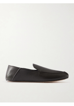 George Cleverley - Mayfair Collapsible-Heel Full-Grain Leather Loafers - Men - Brown - UK 7