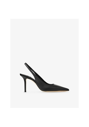 Womens Jimmy Choo Love Slingback 85 Leather Heels