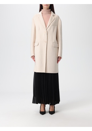 Coat TWINSET Woman color White