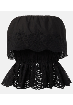 Posse Beryl peplum cotton top