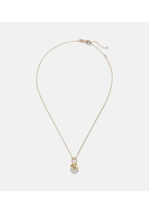 FoundRae Resilience 18kt gold pendant necklace with diamonds