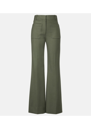 Victoria Beckham Alina high-rise flared pants