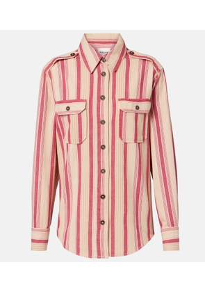 Marant Etoile Gelva striped cotton shirt