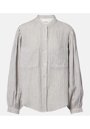 Marant Etoile Selvia striped cotton shirt
