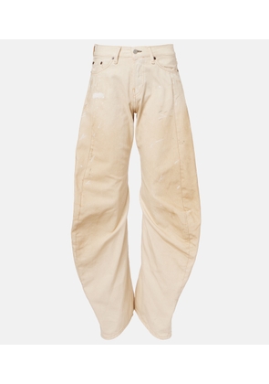 Acne Studios 2006 distressed barrel-leg jeans