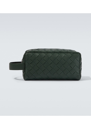 Bottega Veneta Intrecciato leather pouch