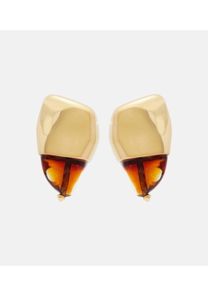 Bottega Veneta Prisma glass earrings