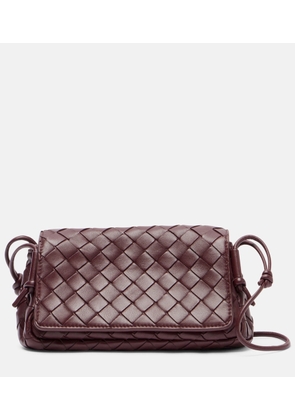Bottega Veneta Notturno Intrecciato leather crossbody bag