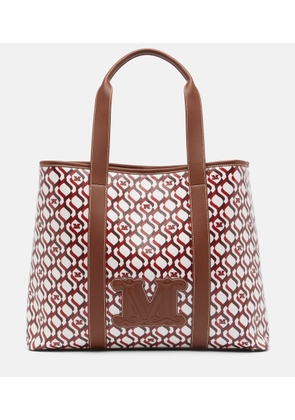 Max Mara Farneto Large canvas tote bag