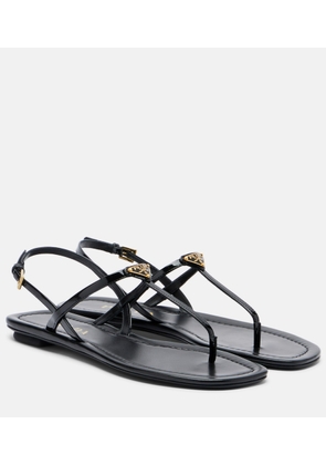 Prada Patent leather thong sandals
