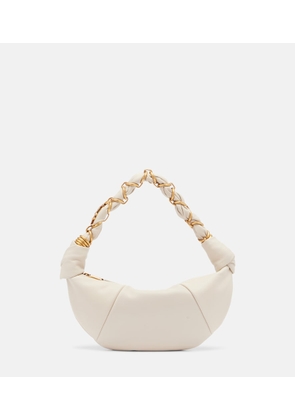 Saint Laurent Amalia Mini leather top-handle bag