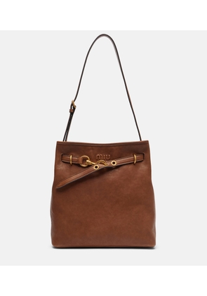 Miu Miu Aventure leather bucket bag
