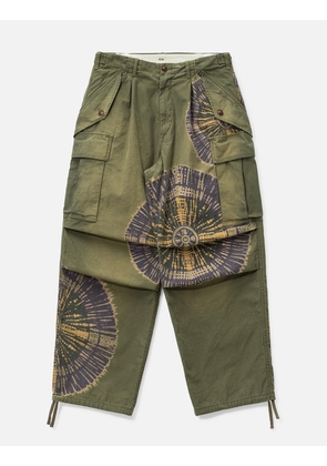 Tie-Dye Military Pants