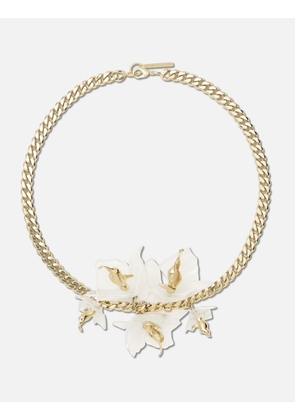 Gold Plated Flower Necklace