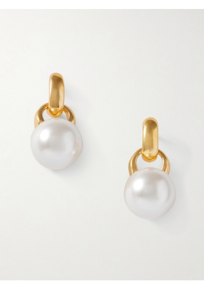 Sophie Buhai - Everyday Gold Vermeil Pearl Earrings - One size