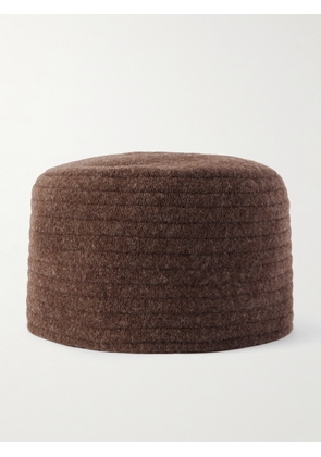 Loro Piana - Alicia Ribbed Wool-felt Beanie - Green - S,M