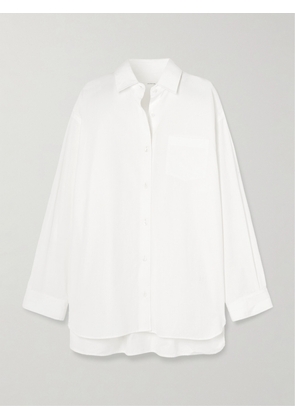 AGOLDE - + Maria Mcmanus Oversized Organic Cotton-poplin Shirt - White - x small,small,medium,large,x large