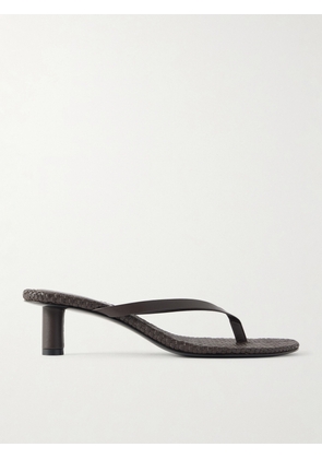 ST. AGNI - Leather Sandals - Brown - IT35,IT36,IT37,IT38,IT39,IT40,IT41,IT42