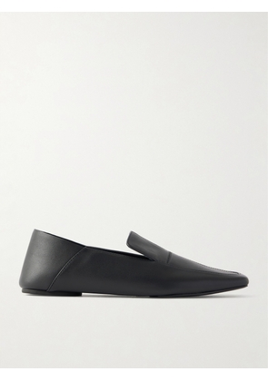 ST. AGNI - Minimal Leather Loafers - Black - IT35,IT36,IT37,IT38,IT39,IT40,IT41,IT42