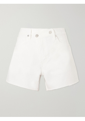 Veronica Beard - Ellis Denim Shorts - White - 24,25,26,27,28,29,30,31,32