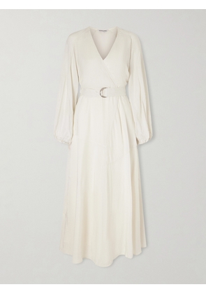 Veronica Beard - Seneca Striped Midi Dress - White - US0,US2,US4,US6,US8,US10,US12