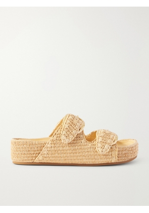 Loeffler Randall - Nico Raffia Sandals - Neutrals - US5,US5.5,US6,US6.5,US7,US7.5,US8,US8.5,US9,US9.5,US10,US10.5,US11