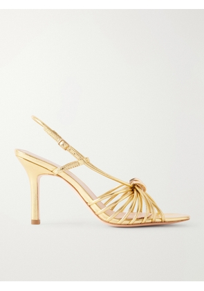 Loeffler Randall - Mareka Metallic Leather Sandals - Gold - US5,US6,US6.5,US7,US7.5,US8,US8.5,US9,US9.5,US10,US10.5,US11