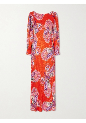 RIXO - Marni Maxi Dress - Red - UK 6,UK 8,UK 10,UK 12,UK 14,UK 16,UK 18,UK 20