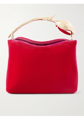 Erdem - Velvet Clutch Bag - Pink - One size