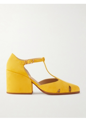 Gabriela Hearst - Hawes Suede Pumps - Yellow - IT36,IT36.5,IT37,IT37.5,IT38,IT38.5,IT39,IT39.5,IT40,IT40.5,IT41,IT41.5,IT42