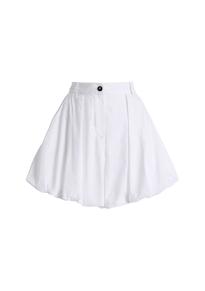 The Latest Dafne Cotton Poplin Shorts - Moda Operandi