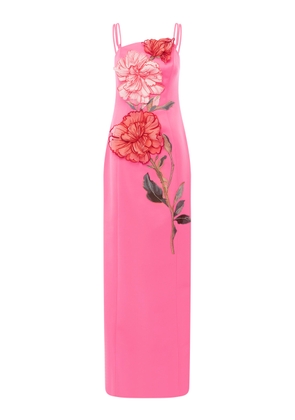 Leo Lin Arianna Appliquéd Maxi Dress - Moda Operandi